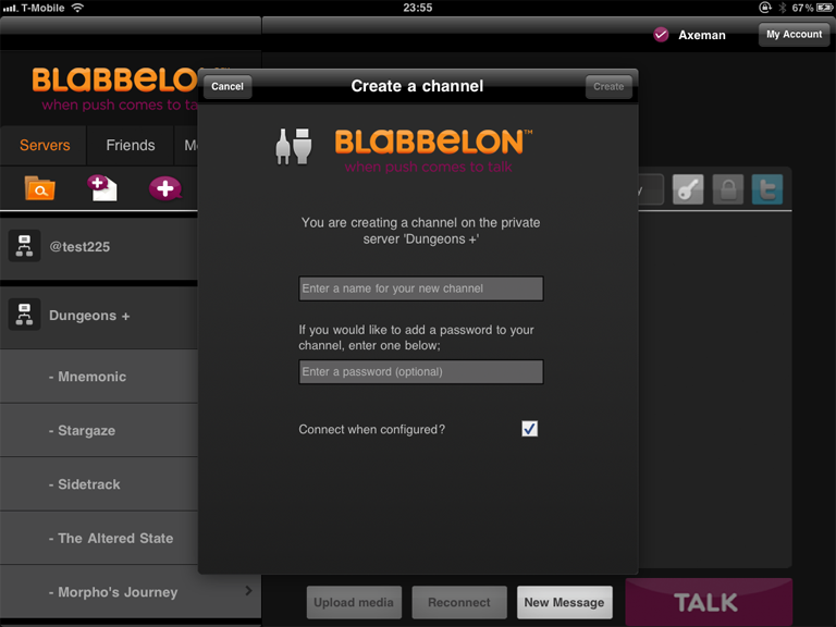Blabbelon Talk Preview
