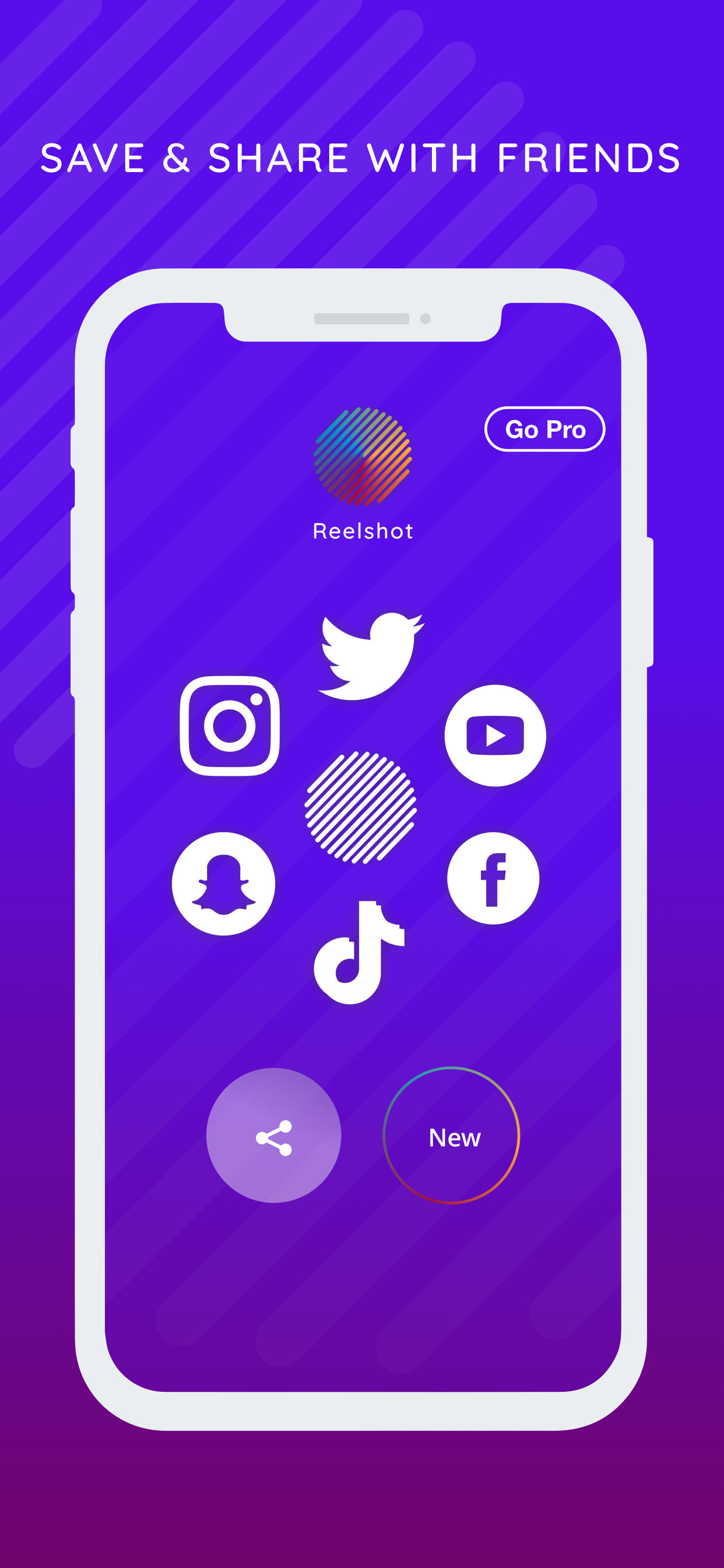 Reelshot Example Screen